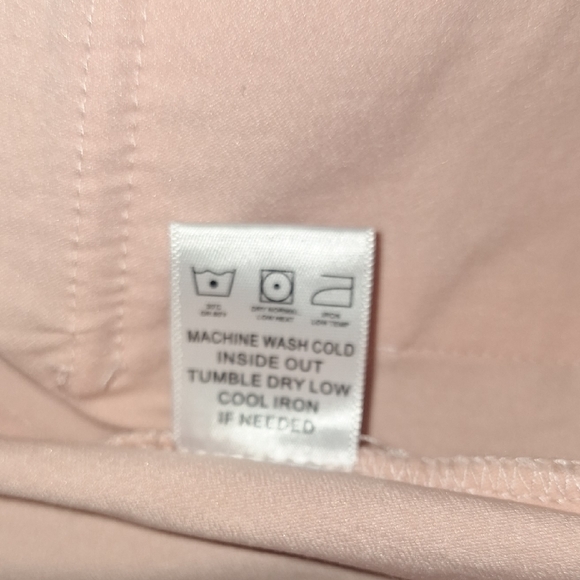 Eden Society Blush Pink Hooded Zip/Snap Front Utility Barn Jacket - S - Picture 8 of 8